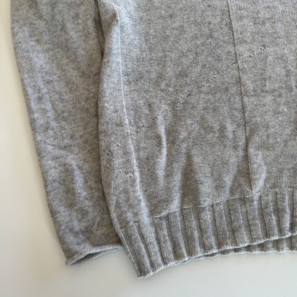 Rails-Joanna-Wool-Cashmere-Sweater-Marbled Heather Grey- Size S - Picture 5 of 12